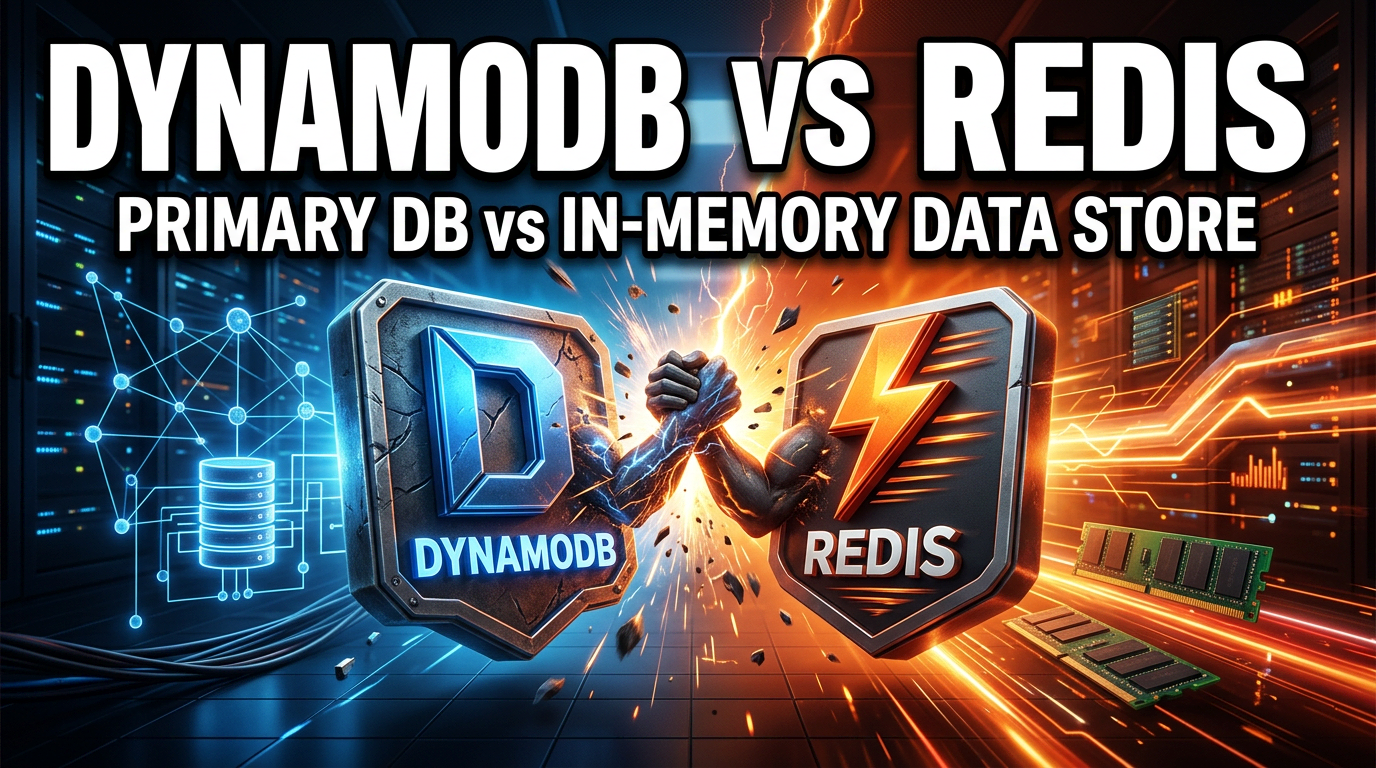 DynamoDB vs Redis: Choosing Between a NoSQL Database and In-Memory Cache